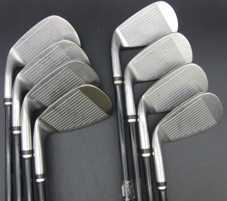 Set of 8x Daiwa Advisor 5-SW + AW Irons Regular Graphite Shafts Daiwa Grips