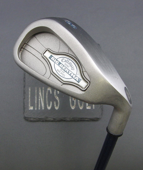 Ladies Callaway Big Bertha X-12 8 Iron Regular Graphite Shaft Gems Grip