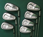 Set Of 7 x Yonex V-mass 270 Irons 5-SW Uniflex Steel Shafts Yonex Grips