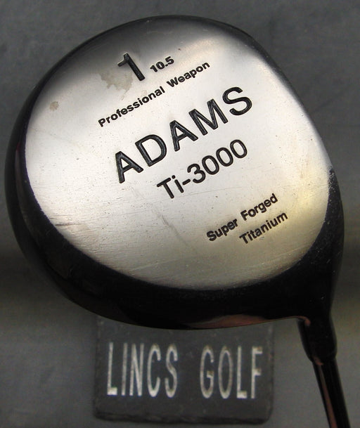 Adams Ti3000 10.5° 1 Driver/Wood Regular Graphite Shaft Silk Worm Grip