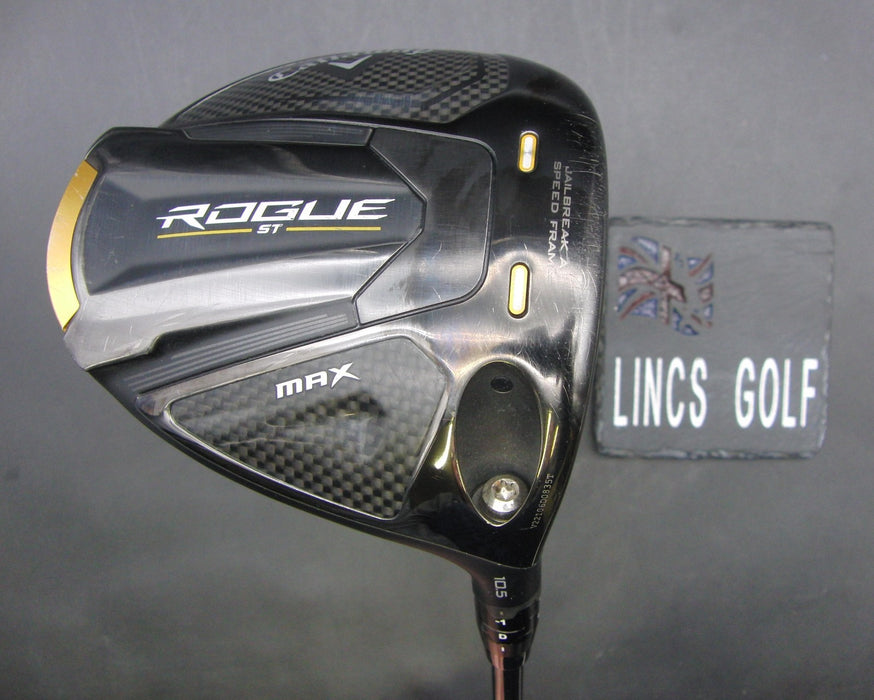 Callaway Rogue ST Max 10.5° Driver Stiff (Optional) Graphite Shaft Sword Grip