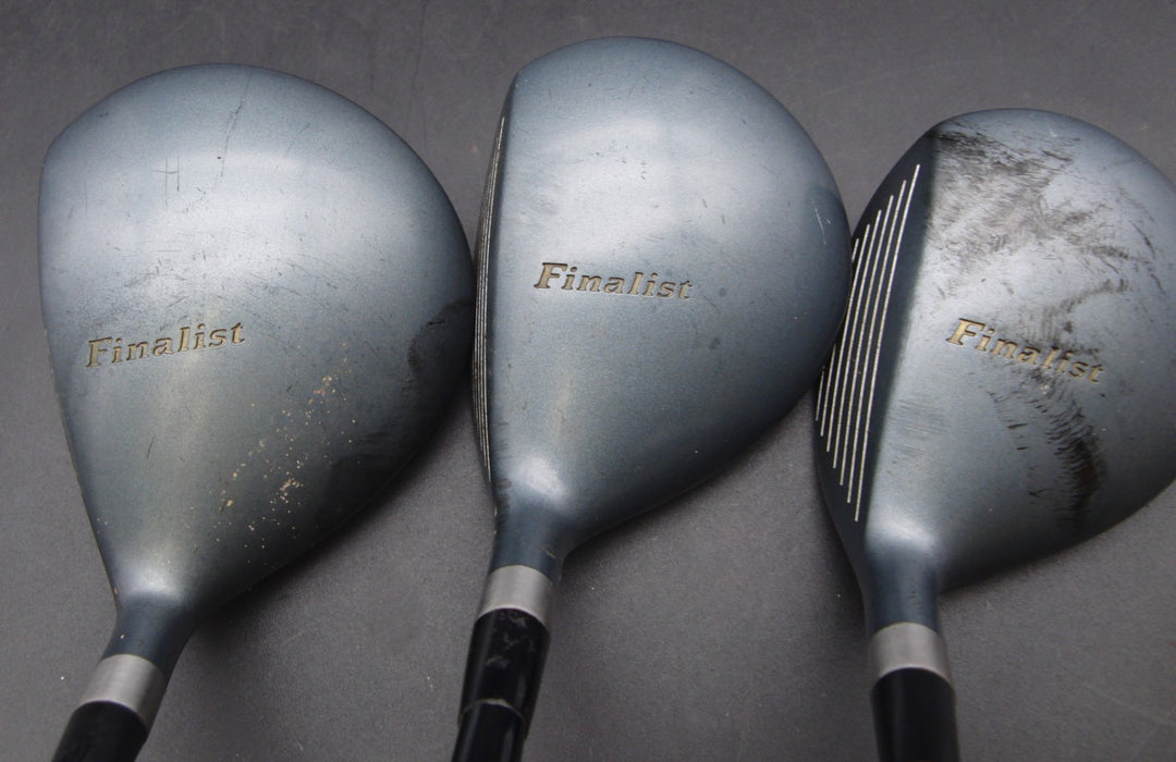 Set of 3 Mizuno Finalist LE Mid Size Driver & 3+4 Woods Regular Graphite Shafts