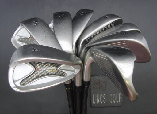 Set of 8x TaylorMade R360 XD 5-SW + AW Irons Regular Graphite Shafts