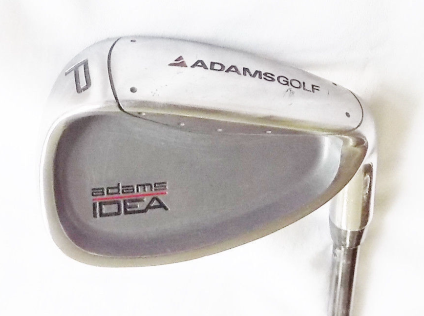 Polished Adams Idea Pitching Wedge Aldila R Flex Graphite Shaft Adams Grip