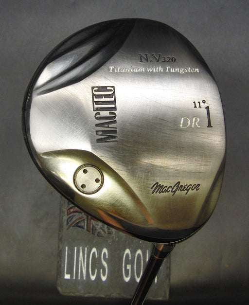 MacGregor Mactec NV320 DR 11° Driver Regular Graphite Shaft Mactec Grip