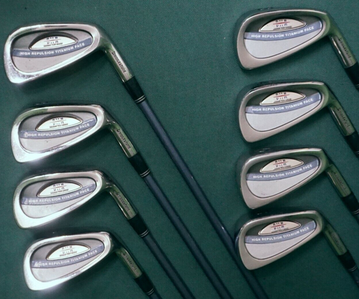 Set Of 8 x Bridgestone BTM Irons 3-PW Regular Graphite Shafts Bridgestone Grips