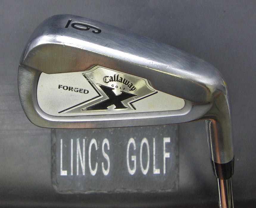 Callaway X Forged 2007 6 Iron Regular Steel Shaft Callaway Grip