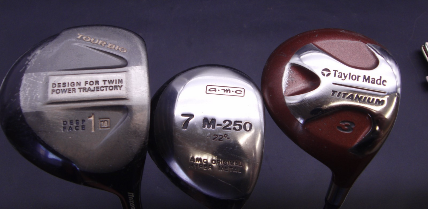 Set of Wilson Ultra 5-PW-SW + Mizuno Driver + 3 + 7 Wood + Putter