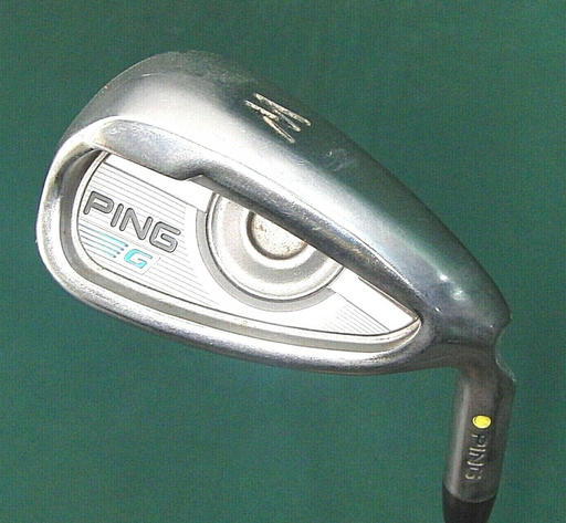 Ping G Series Yellow Dot Pitching Wedge Stiff Steel Shaft Ping Grip
