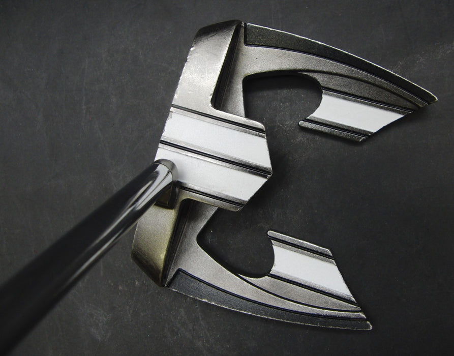 Odyssey White Ice Teron Putter 86cm Length Steel Shaft Nex Grip*