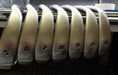 Set of 7x TaylorMade Burner Japanese Model Irons 5-PW+AW Stiff Steel Shafts*