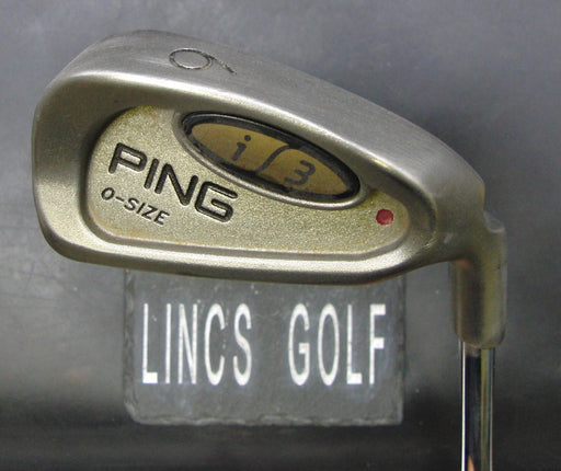 Ping i3 O-Size Red Dot 6 Iron Stiff Steel Shaft Ping Grip