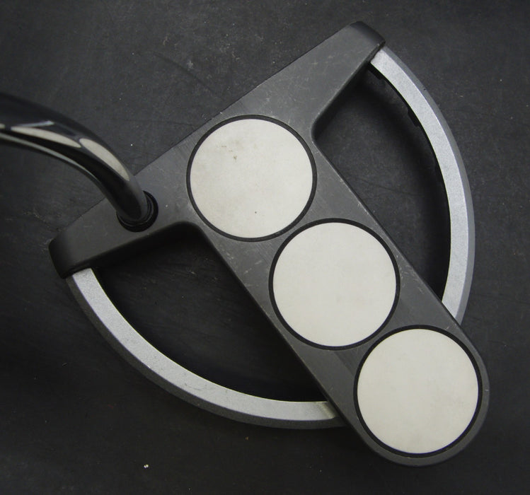 Odyssey White Steel Tri-Ball SRT Putter Steel Shaft 84cm Length Odyssey Grip*