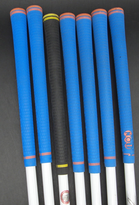 Set of 7x TaylorMade AeroBurner Irons 5-SW Regular Graphite Shafts Mixed Grips