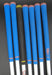 Set of 7x TaylorMade AeroBurner Irons 5-SW Regular Graphite Shafts Mixed Grips