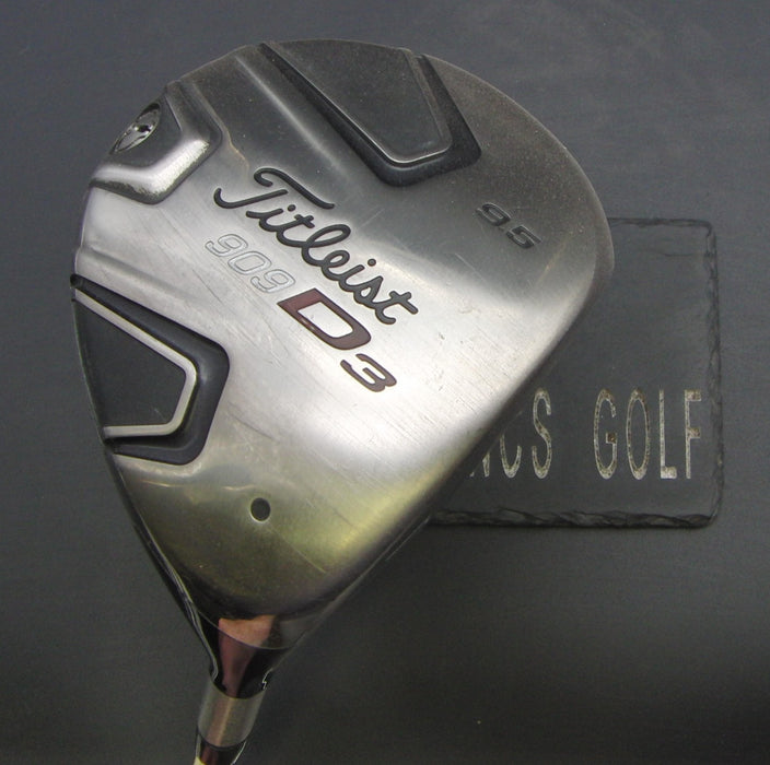 Titleist 909D3 9.5° Driver Stiff Graphite Shaft Golf Pride Grip*