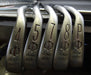 Set of 5x Dave Pelz Feather Lite 4,5,7,8+PW Irons Regular Steel Shafts