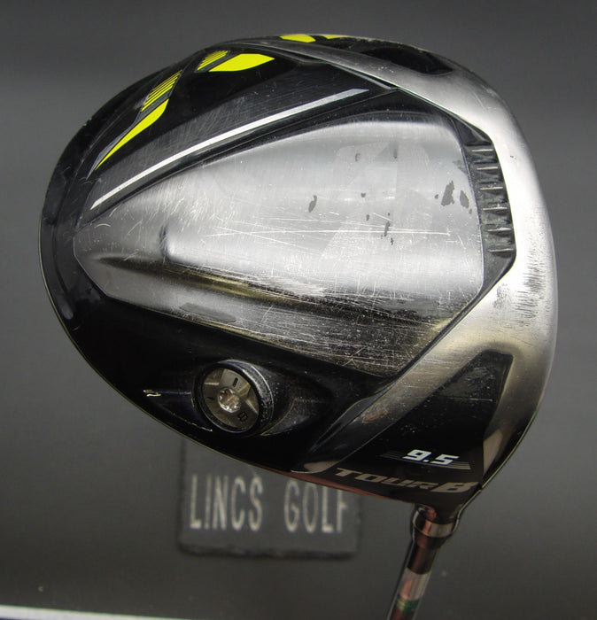 Bridgestone Tour B JGR 9.5° Driver Stiff Graphite Shaft Golf Pride Grip