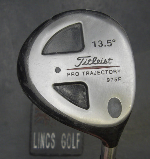 Titleist Pro Trajectory 975F 13.5° 3 Wood Stiff Graphite Shaft Kirkland Grip