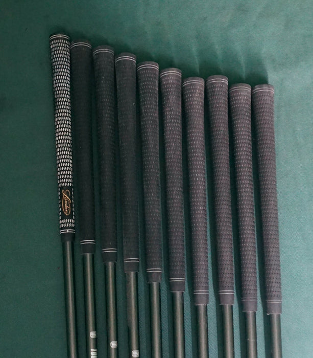 Set of 10 x Isao Aoki Signature DP-555 Irons 3-SW + A Wedge Stiff Graphite