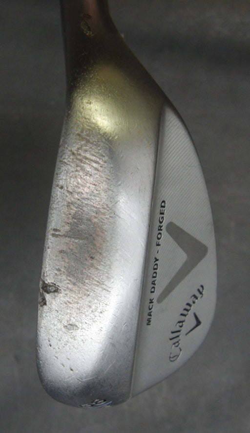 Callaway Mack Daddy Forged 58° Sand Wedge Regular Steel Shaft Perfect Pro Grip