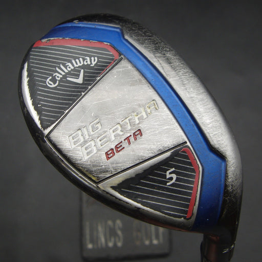 Callaway Big Bertha Beta 5 Hybrid Stiff Graphite Shaft Callaway Grip