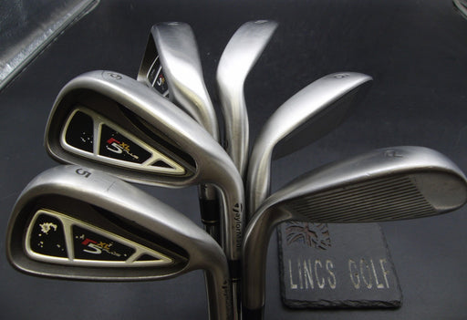 Set of 6x TaylorMade r5 XL Plus Irons 5-PW Stiff Steel Shafts TaylorMade Grips*