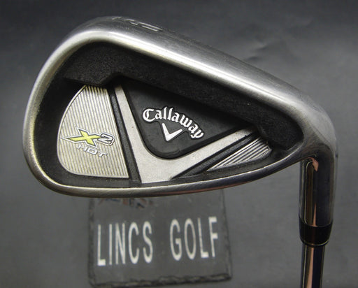 Callaway X2 Hot 9 Iron Stiff Steel Shaft Golf Pride Grip