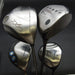 Set of 4 Golf Drivers XXIO ONOFF Daiwa GPM Stiff/Regular Graphite Shafts + Grips
