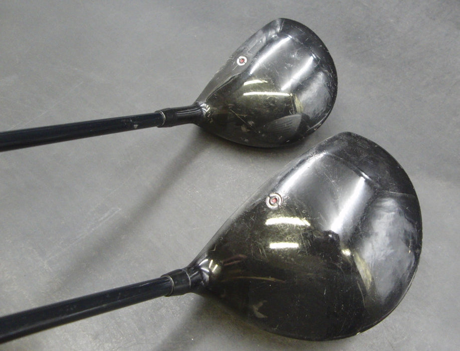 Set of 2 Bullet Forged 444 Driver & 3 Wood Regular Graphite Shafts