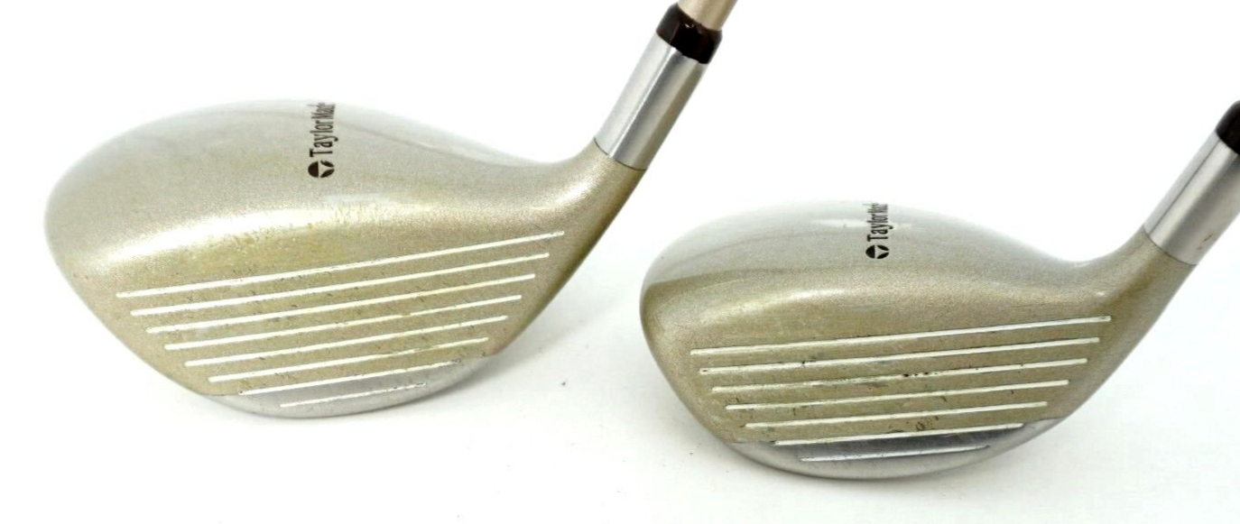 Set 2 x Ladies TaylorMade Burner Woods 1 & 5 Ladies Graphite Shafts