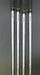 Set of 7 X Japanese PRGR Data 801 Forged Irons 5-SW Stiff Flex Steel Shafts