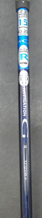 MacGregor MACTEC NVG 15° 3 Wood Regular Graphite Shaft Mactec Grip & NVG HC