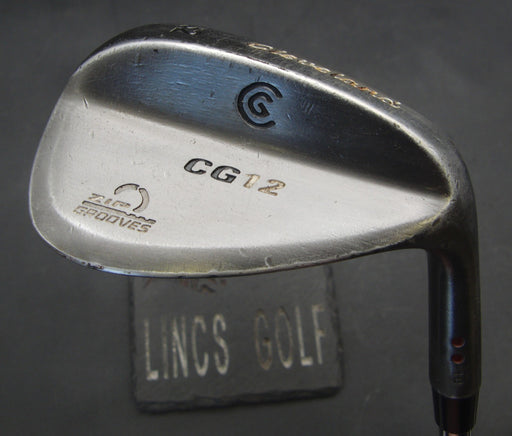 Cleveland CG12 Zip Grooves 52° Gap Wedge Stiff Steel Shaft David Grip