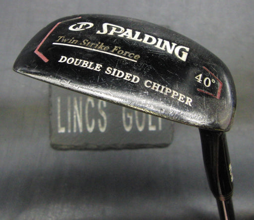 Spalding Twin Strike Force Double Sided Chipper 89cm Length Regular Steel Shaft