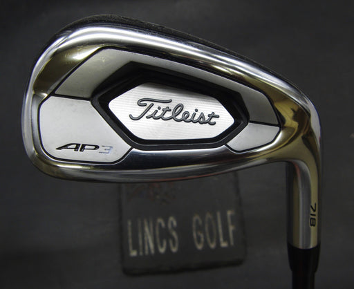 Titleist AP3 718 9 Iron Stiff Graphite Shaft Golf Pride Grip