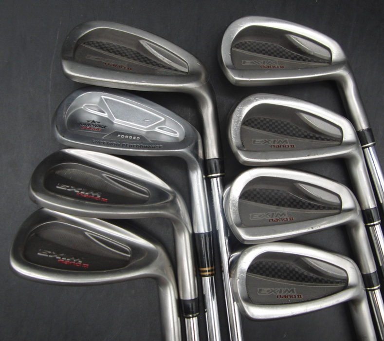 Set Of Maruman Exim Nano 5-SW+AW Irons + Driver + 3 Wood + 4 Wood + Putter