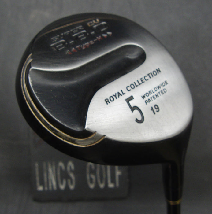 Royal Collection Super CV BBD Type-H 19° 5 Wood Stiff Graphite Shaft