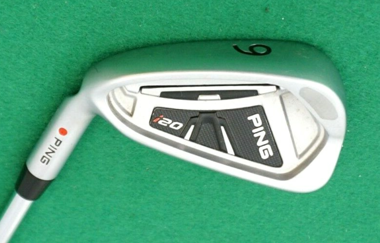 Left Handed Ping i20 Red Dot 6 Iron Regular Steel Shaft Ping Grip
