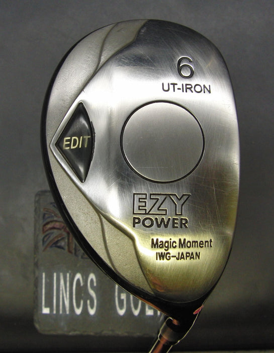 Japanese Ezy Power 6 UT-Iron Regular Graphite Shaft Ezy Power Grip