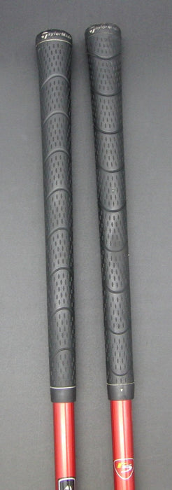 Set of 2 TaylorMade R5 Dual 3 + 5 Woods Stiff Graphite Shafts TaylorMade Grips*