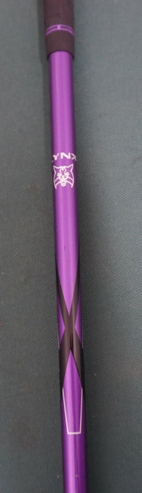 Lynx Black Cat 6 Iron Seniors Steel Shaft Lynx Grip