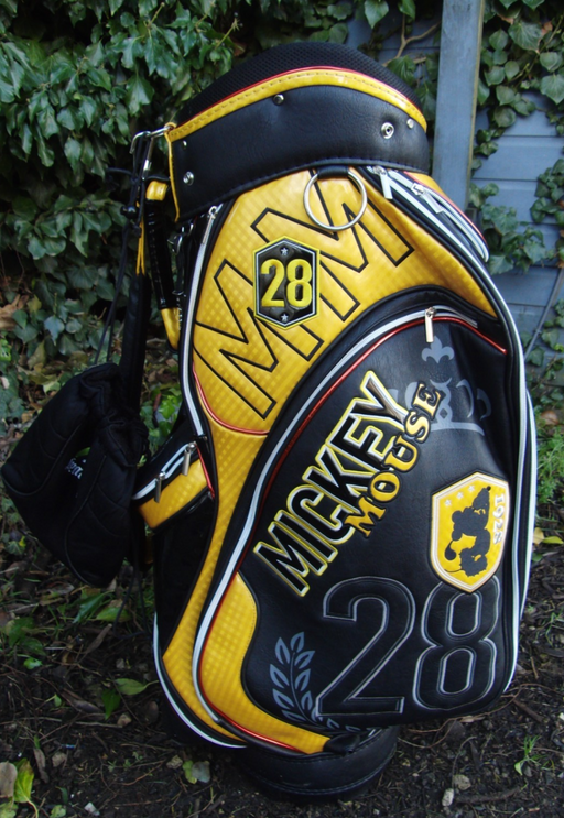 6 Division Mickey Mouse Trolley Cart Carry Golf Clubs Bag*