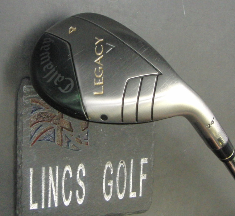 Callaway Legacy 24° 4 Hybrid Stiff Steel Shaft Callaway Grip
