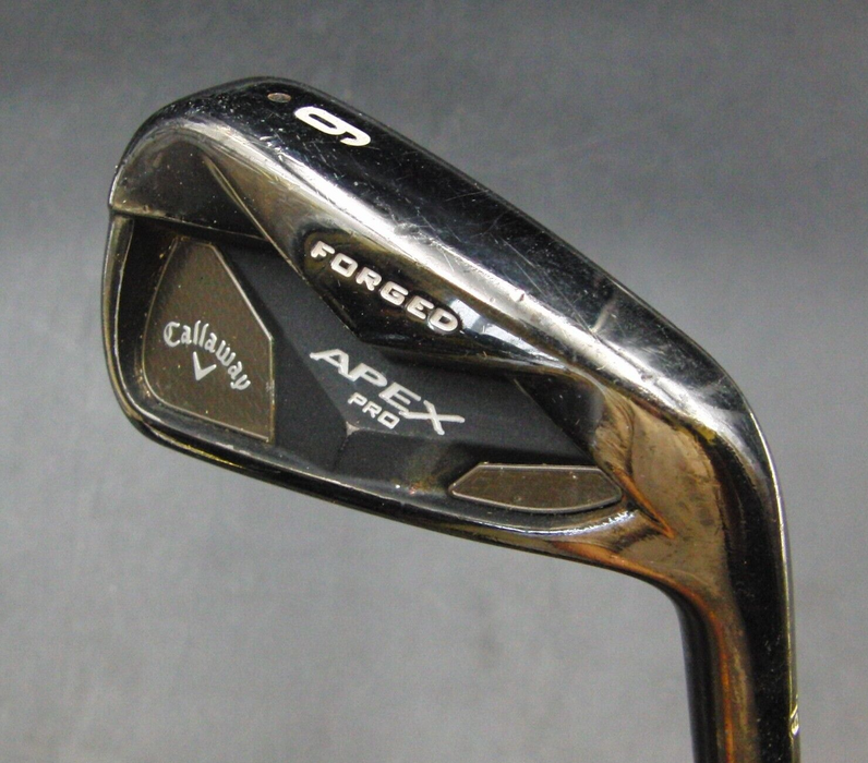Callaway Apex Pro Forged 6 Iron Extra Stiff Steel Shaft Golf Pride Grip