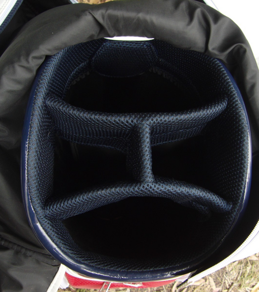 4 Division Callaway Golf Stand Cart Carry Trolley Golf Clubs Bag**