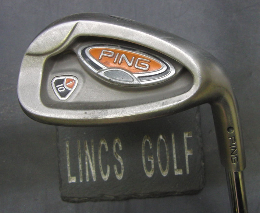 Ping i10 Black Dot Gap Wedge Stiff Steel Shaft Ping Grip