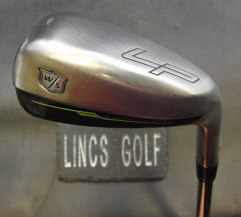 Wilson Staff LP Launch Pad 2 7 Iron Stiff Steel Shaft Jumbomax Grip