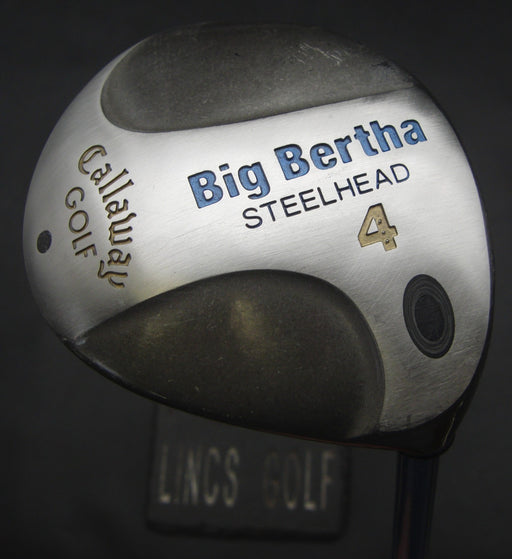 Ladies Callaway Big Bertha Steelhead 4 Wood Ladies Graphite Shaft Callaway Grip