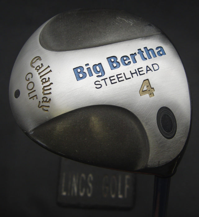 Ladies Callaway Big Bertha Steelhead 4 Wood Ladies Graphite Shaft Callaway Grip